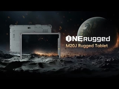 Intel RS232 ONERugged M20J Tablet PC a prueba de agua con montaje para automóviles Win 11 Pro/IOT